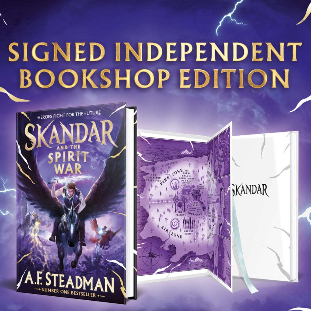 Skandar 5 by A.F. Steadman SIGNED INDIE EDITION