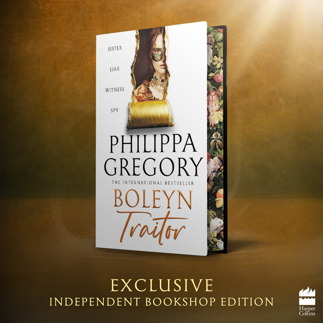 Boleyn Traitor by Philippa Gregory SIGNED INDIE EDITION
