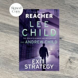 Exit Strategy by Lee Child & Andrew Child SIGNED COPY