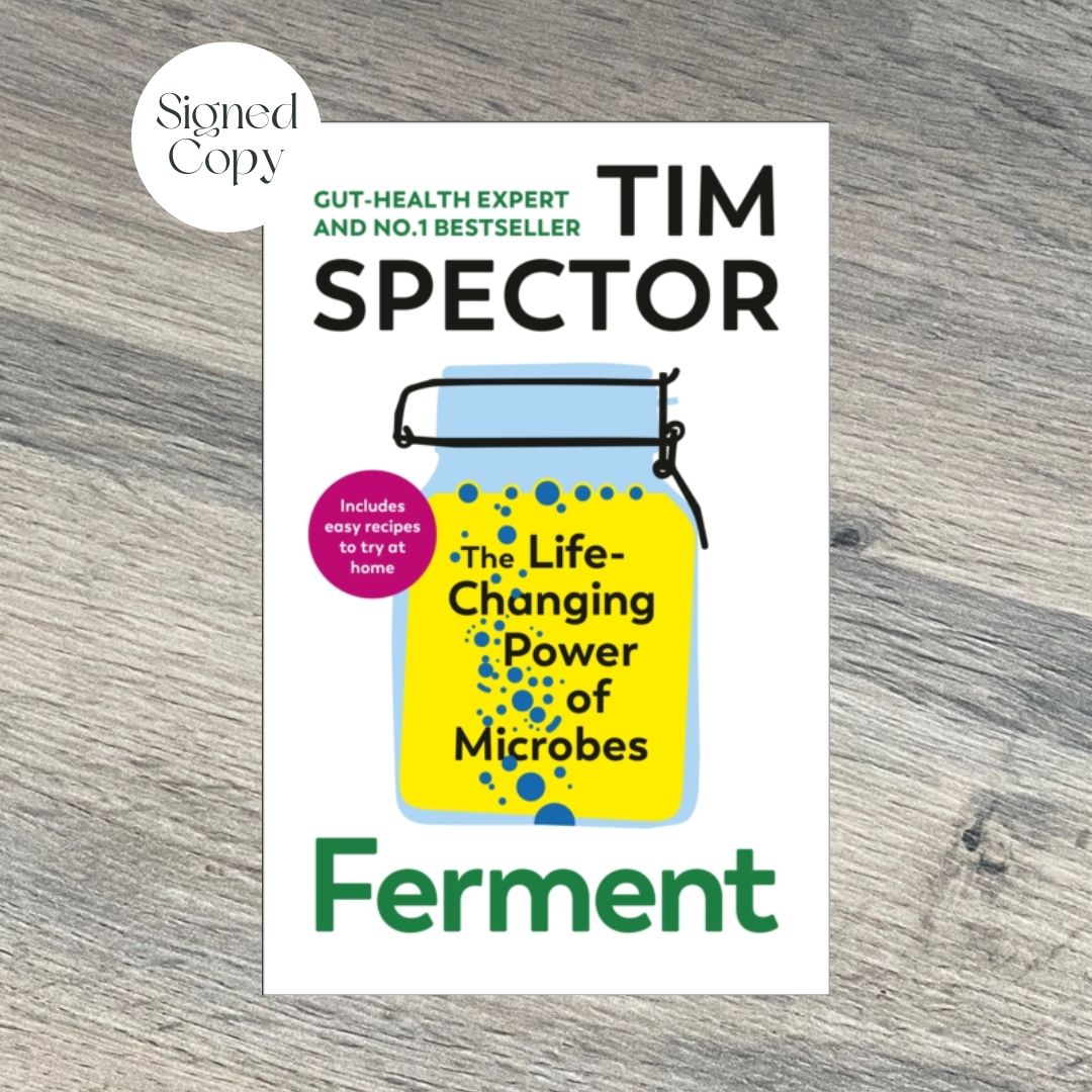 Ferment : The Life-Changing Power of Microbes by Tim Spector SIGNED COPY