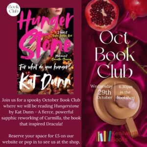 October Book Club Event Book Token