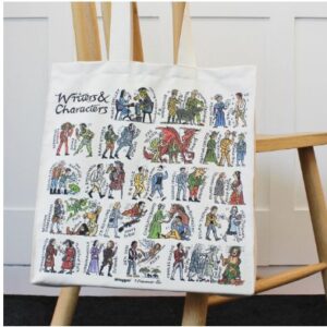 Writers & Characters Tote Bag