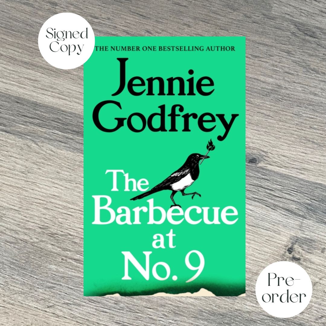 The Barbecue at No. 9 by Jennie Godfrey SIGNED & SPRAYED EDGE EDITION
