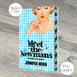Meet the Newmans by Jennifer Niven SIGNED & SPRAYED EDGE EDITION