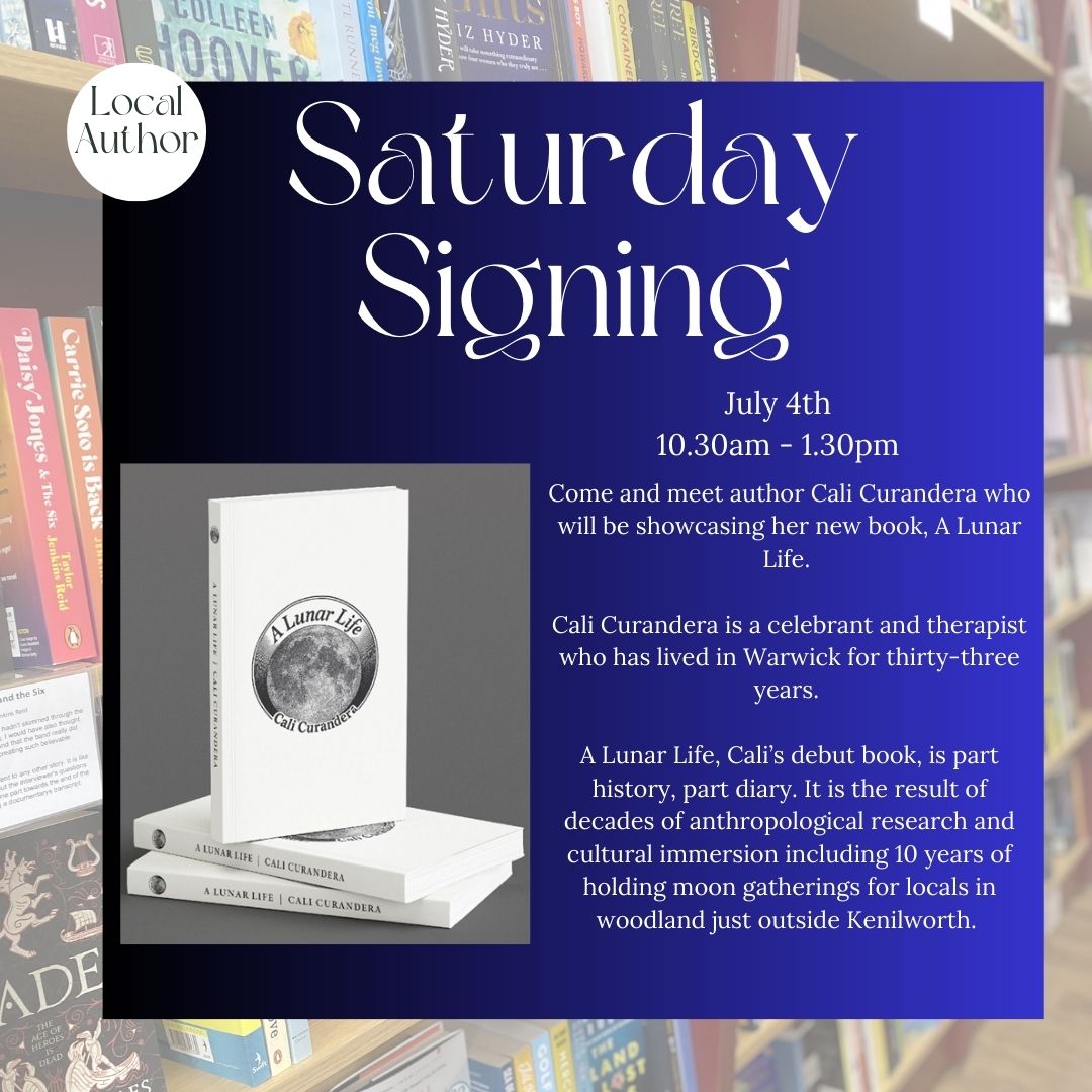 Saturday Signing – Come and Meet Author Cali Curandera