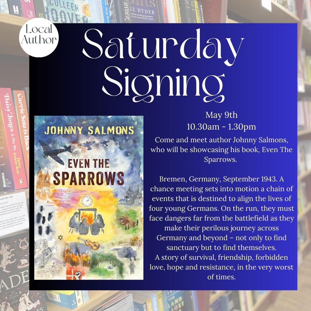 Saturday Signing – Come and Meet Author Johnny Salmons