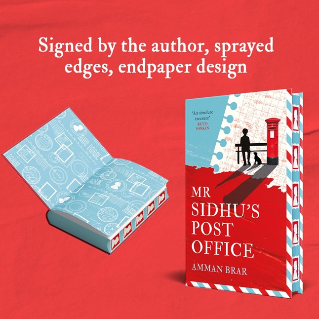 Mr Sidhu's Post Office by Amman Brar INDEPENDENT BOOKSHOP EXCLUSIVE EDITION