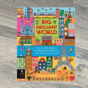 Big Brilliant World : A book of first words and early foreign language skills, featuring 12 cities from around the world by Matt Ralphs