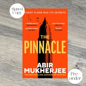 THE PINNACLE by Abir Mukherjee SIGNED COPY