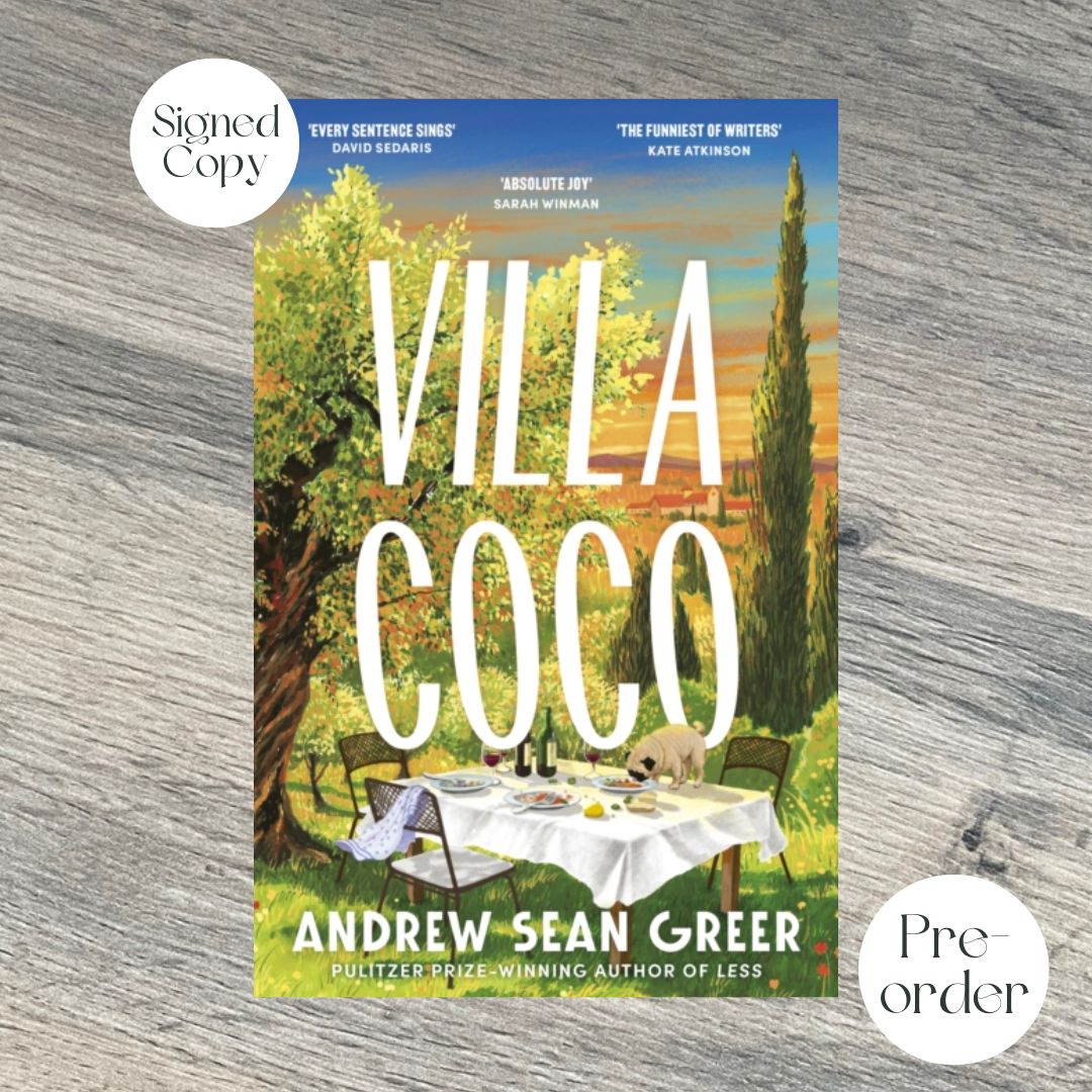 VILLA COCO by Andrew Sean Greer SIGNED COPY